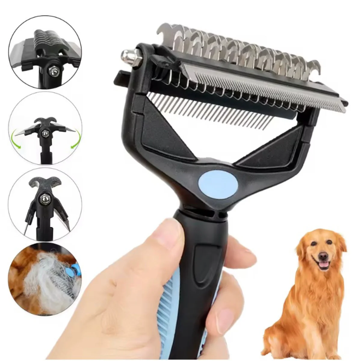 3-in-1 Pet Hair Removal Brush - Image 5